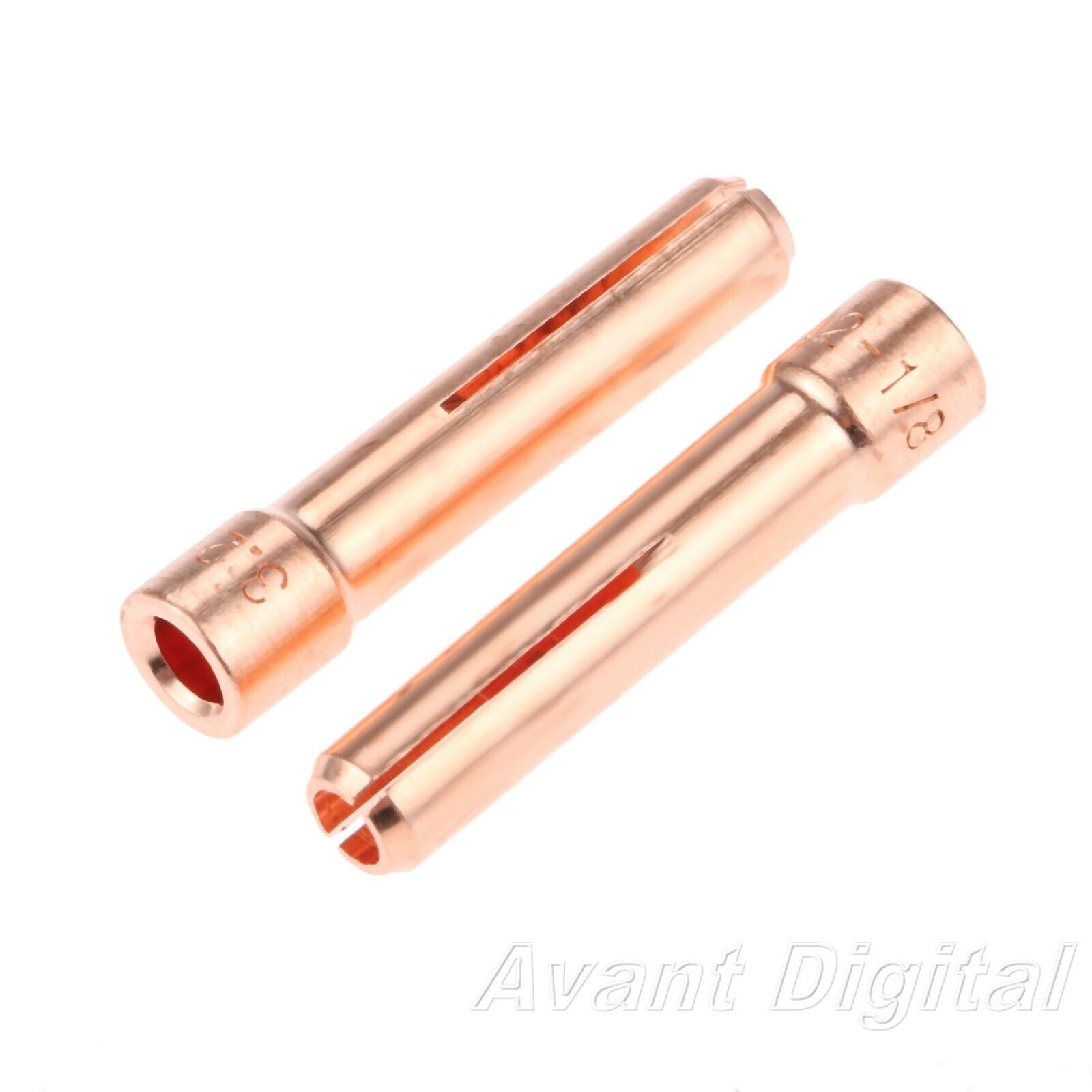 10X Replace 10N25S Collet 1/8" 3.2mm for WP PTA DB SR 17 18 26 TIG welding torch