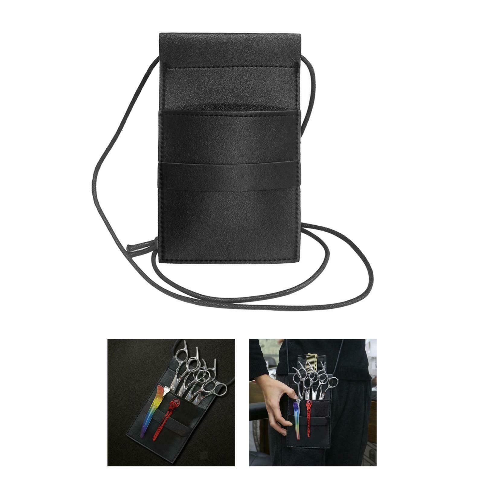 Artificial Leather Hair Scissors Holster Holder Pouch Makeup Tool Care