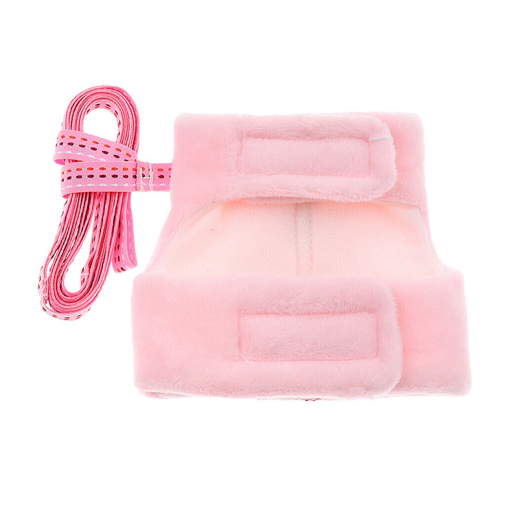 2 Set Soft Small Animal Pet Hamster Chinchilla Harness Vest Leash Lead S