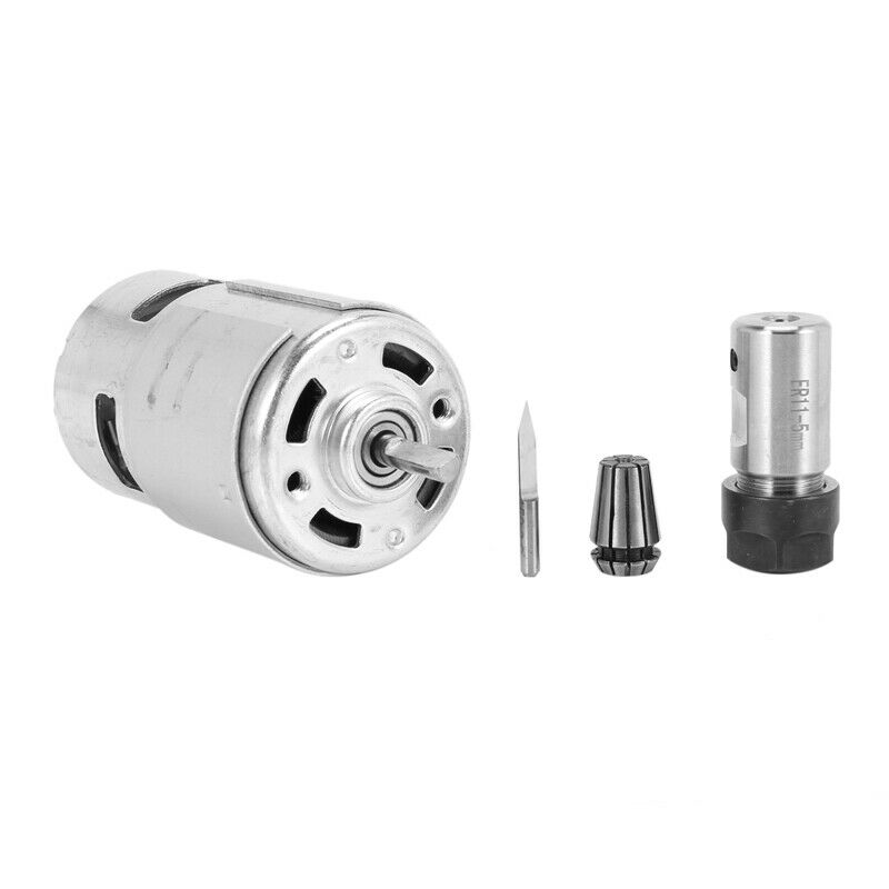775 DC Engraving Machine Spindle Motor 12-36V Ball Bea Spindle Motor with ER11K4