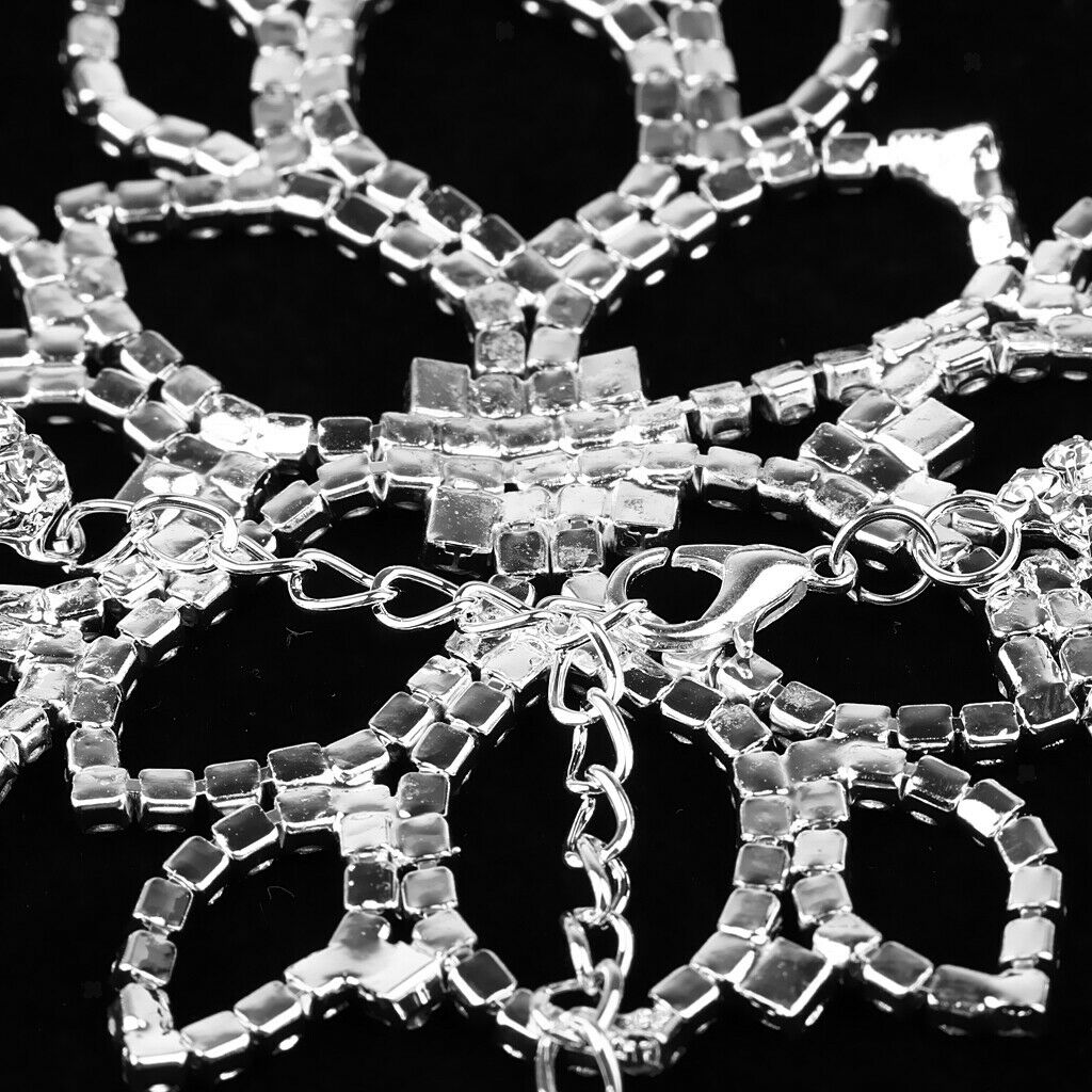 Lady Bridal Rhinestone Crystal Arm Armlet Bracelet Bangle Women Girl Patry