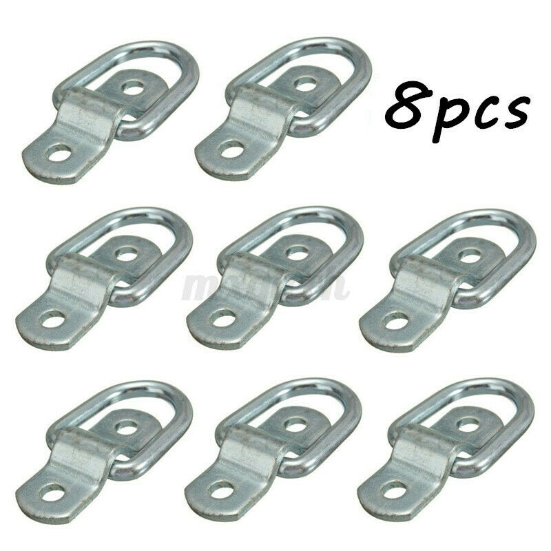 8x Trailer Truck Fit Load Cargo Lashing Ring Marine Tie Down Deck Pad Ey
