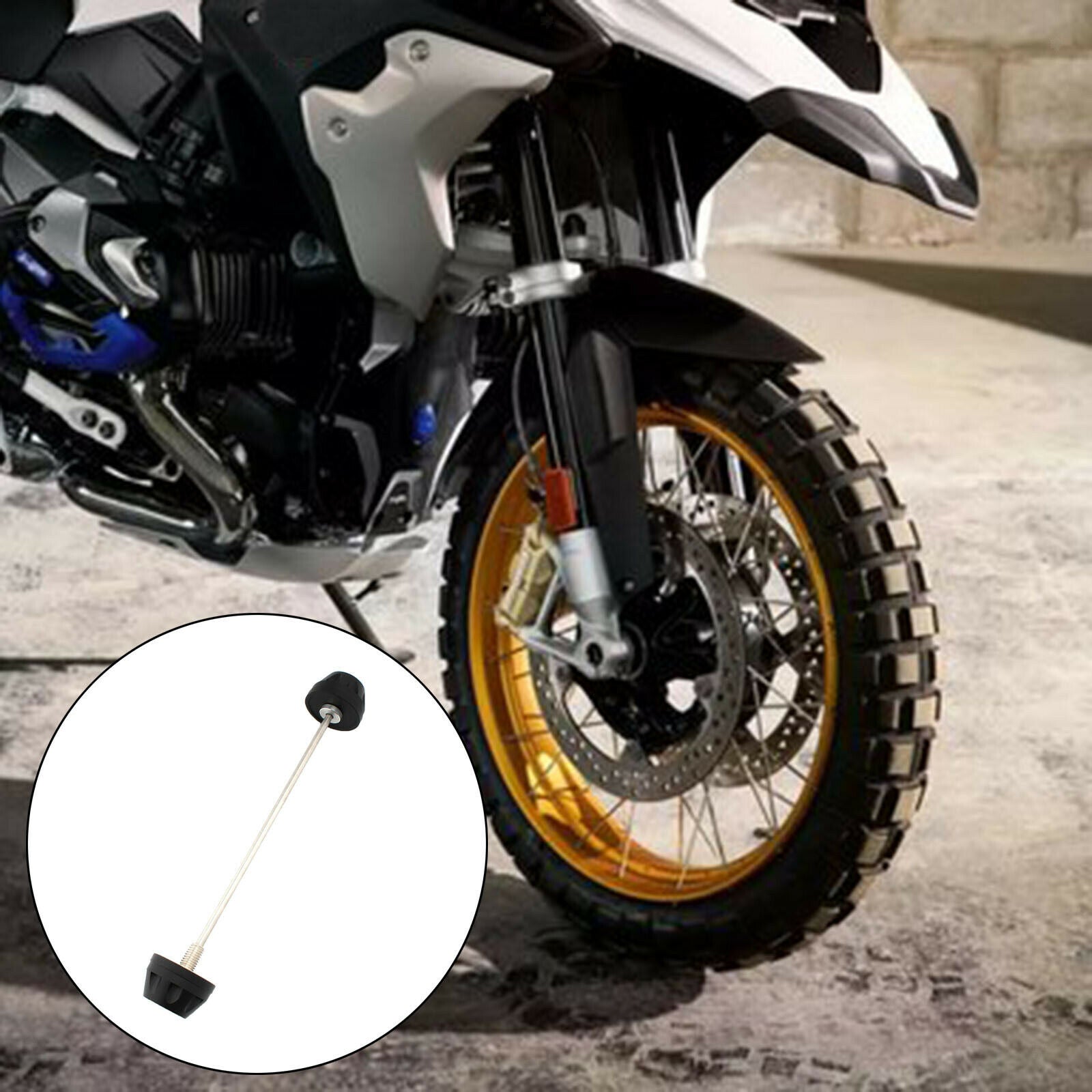 Front Axle Fork Wheel Protector for BMW R1250GS ADV R 1250 GS 2019 2020 2021