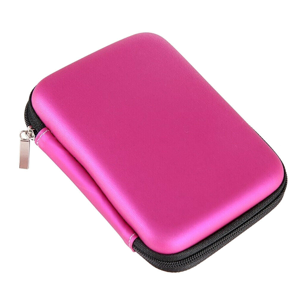 2x Shockproof EVA Hard Drive Case Protective Bag For 2.5" HDD SSD