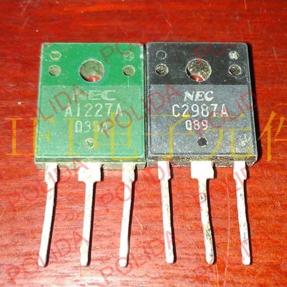 1pairs OR 2PCS  Transistor NEC TO-3PF 2SA1227A/2SC2987A A1227A/C2987A