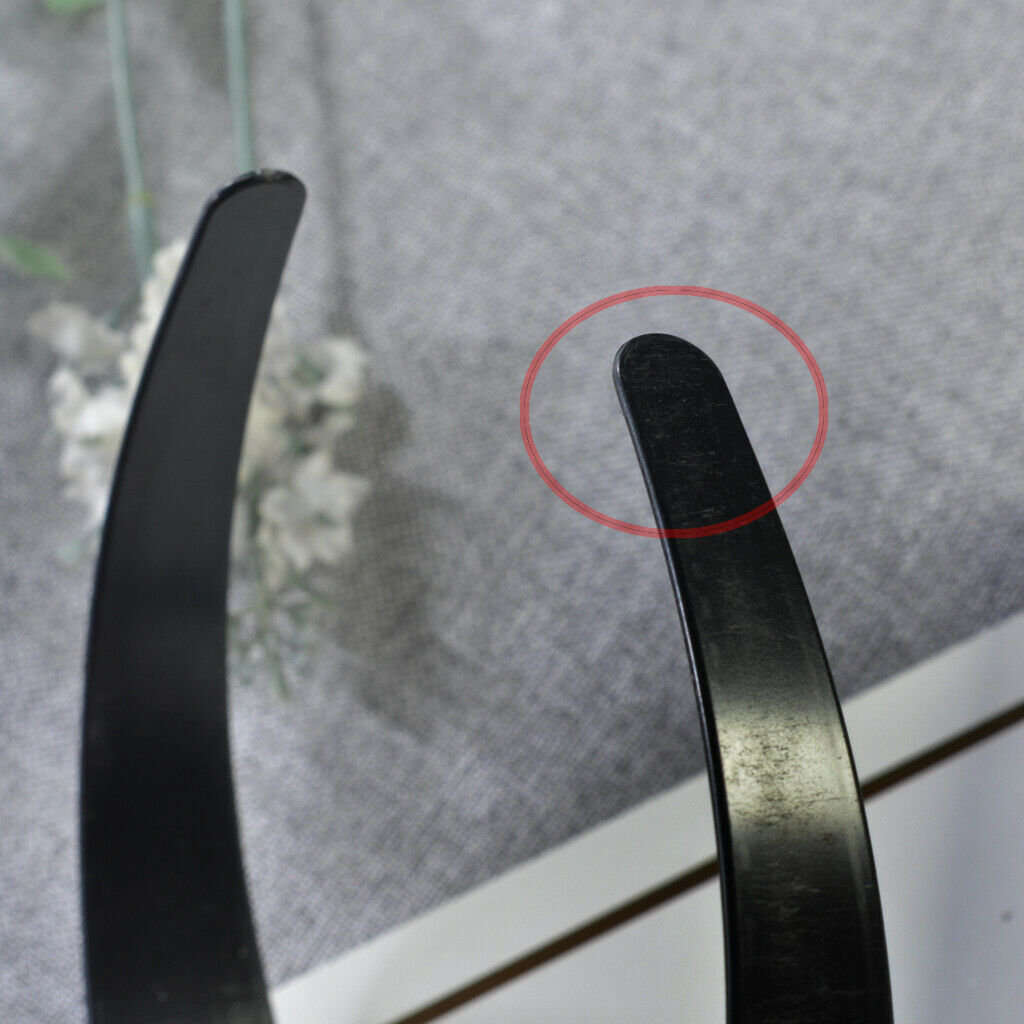 10x Unisex Black Plain Hair Head Hoop Band Sport Headband Hairband Practical