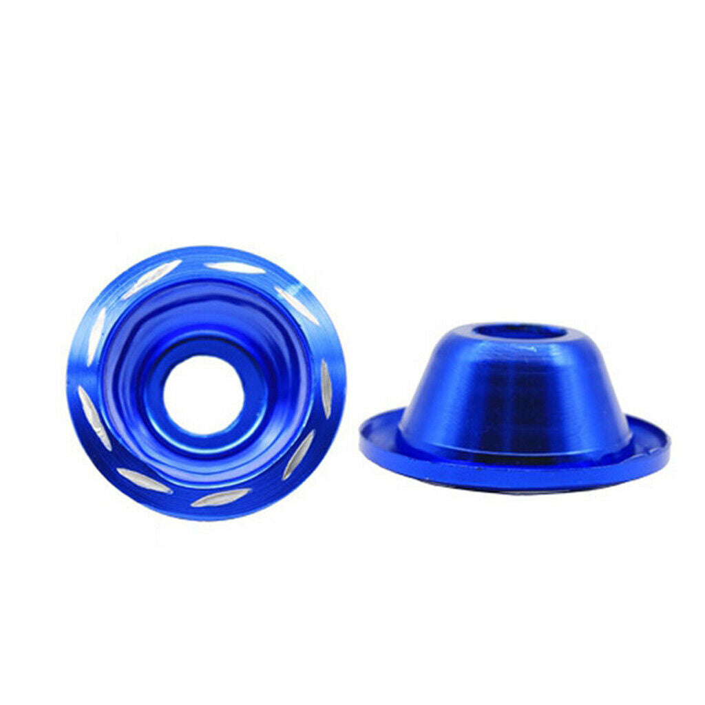 Motorcycle Front Fork Decoration Cup Wheel Drop Resistance Holder  Blue