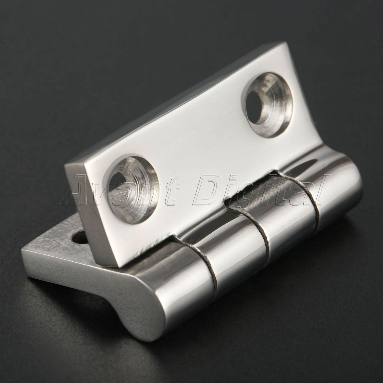 1pc 316 Stainless steel Boat Marine Flush Door Hinges For Boat Marine 38 x 38mm