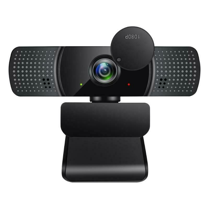 1080p Autofocus Webcam Web Camera w/Mic Plug&play for Computer Laptop Desktop
