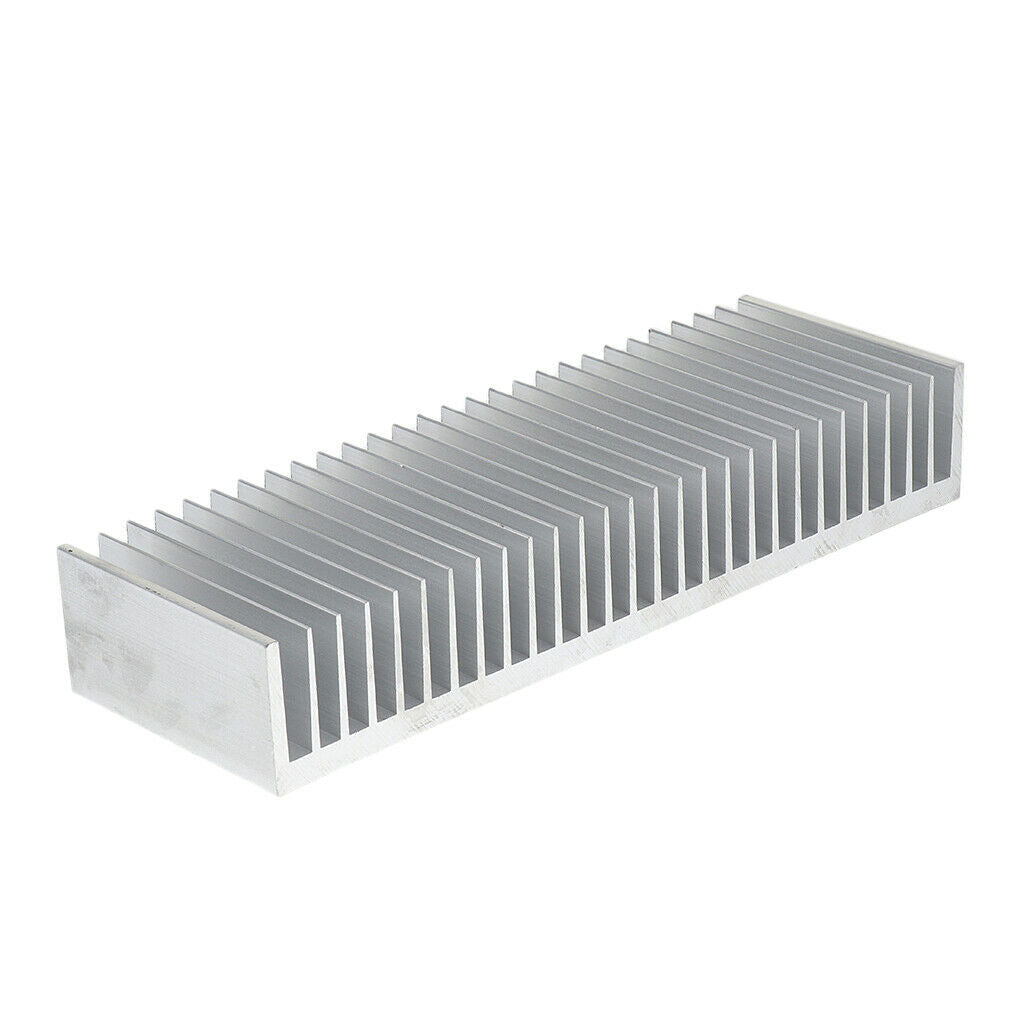 Universal Aluminium Heatsink Radiator Cooler Fin Pad 100x300x50mm