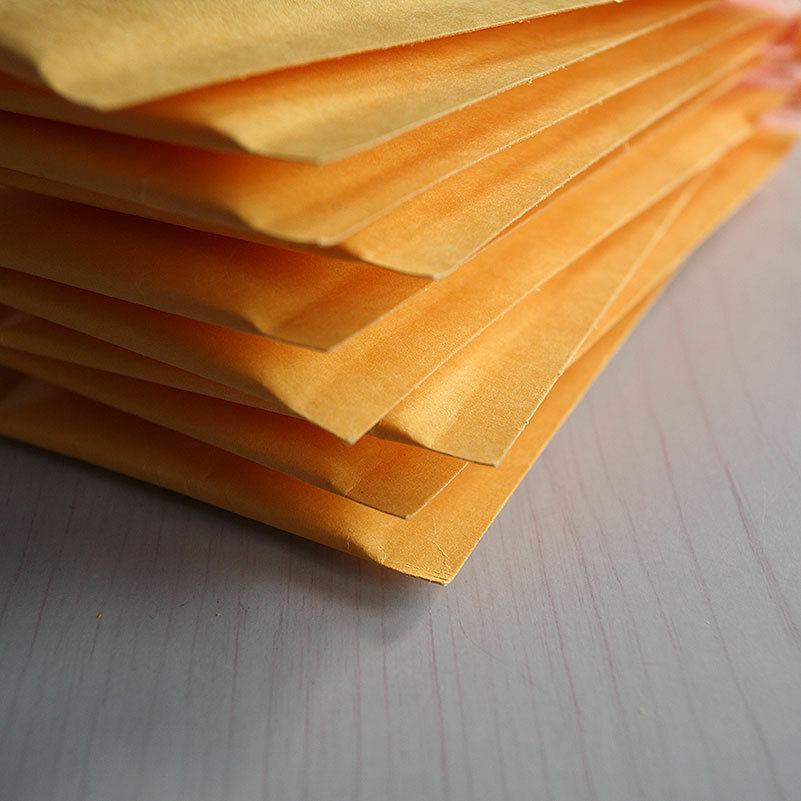 10Pcs 130*150mm Bubble Bag Padded Envelopes Mailers  Yellow