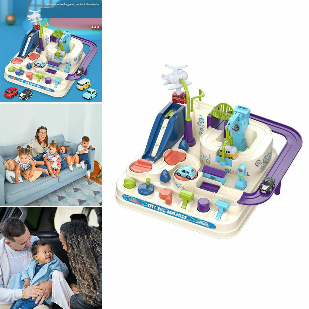 Race Tracks Car Adventure Toys Playset Eductaional Toys for Kids Boys Girls