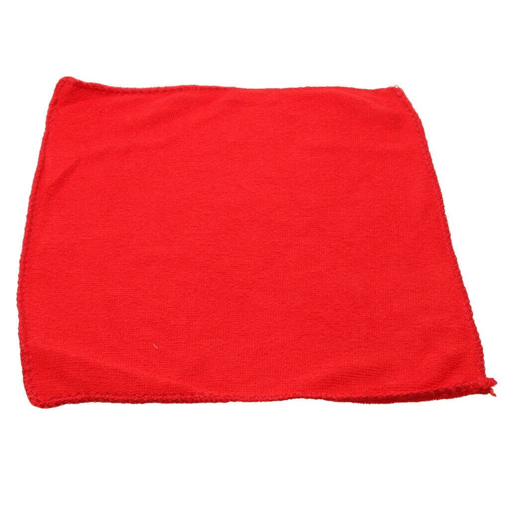 3X Nano Billiard Cue Clean Towel Pool Table Cue Ball Fishing Rod Towel Red