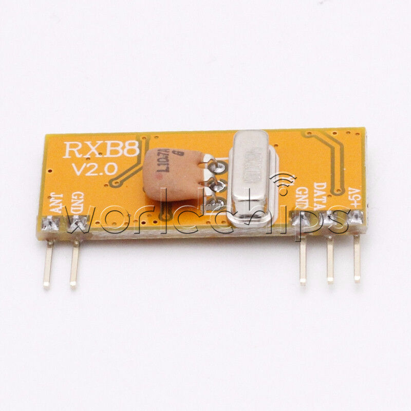 RXB8 433Mhz Superheterodyne Wireless Receiver Module Perfect for Arduino/AVR New