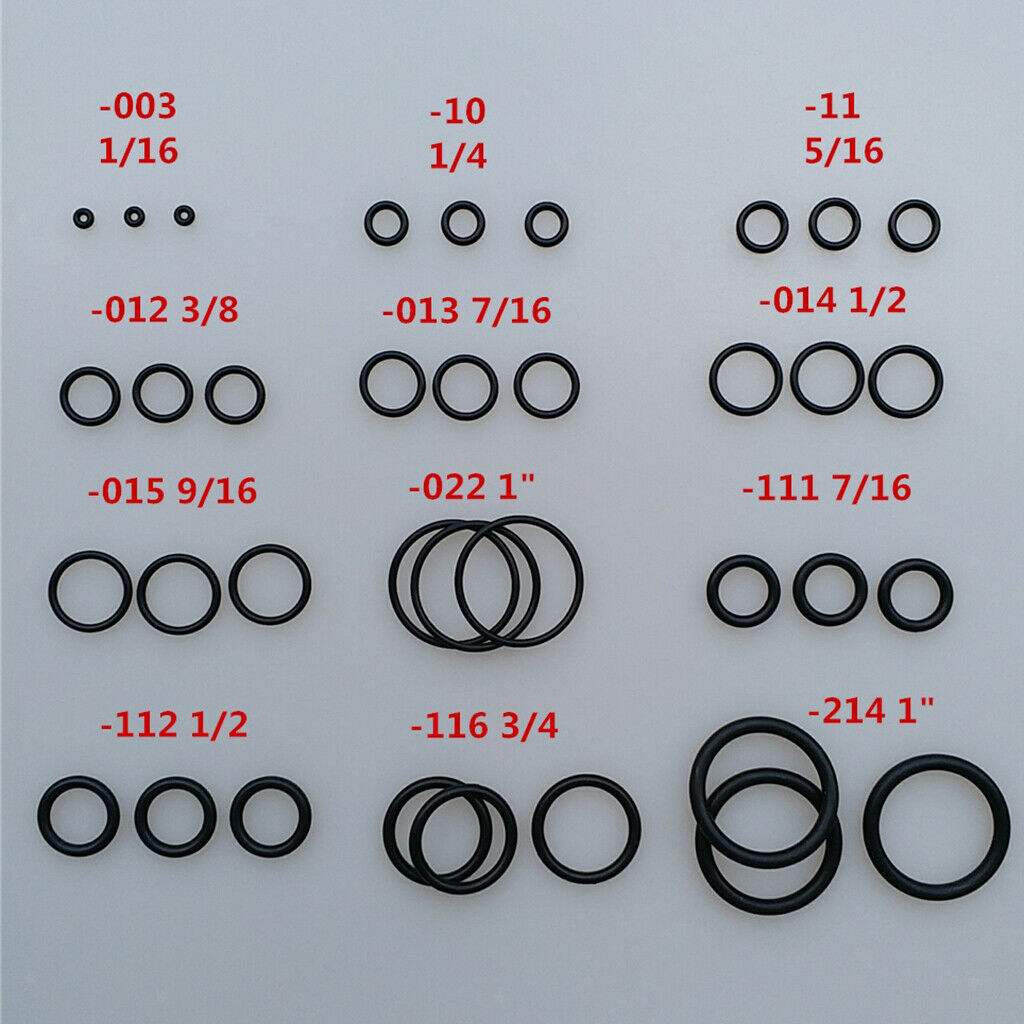 Prettyia   36Pcs / Set   Scuba   Diving   O   Ring   Kit   for   Dive   BCD