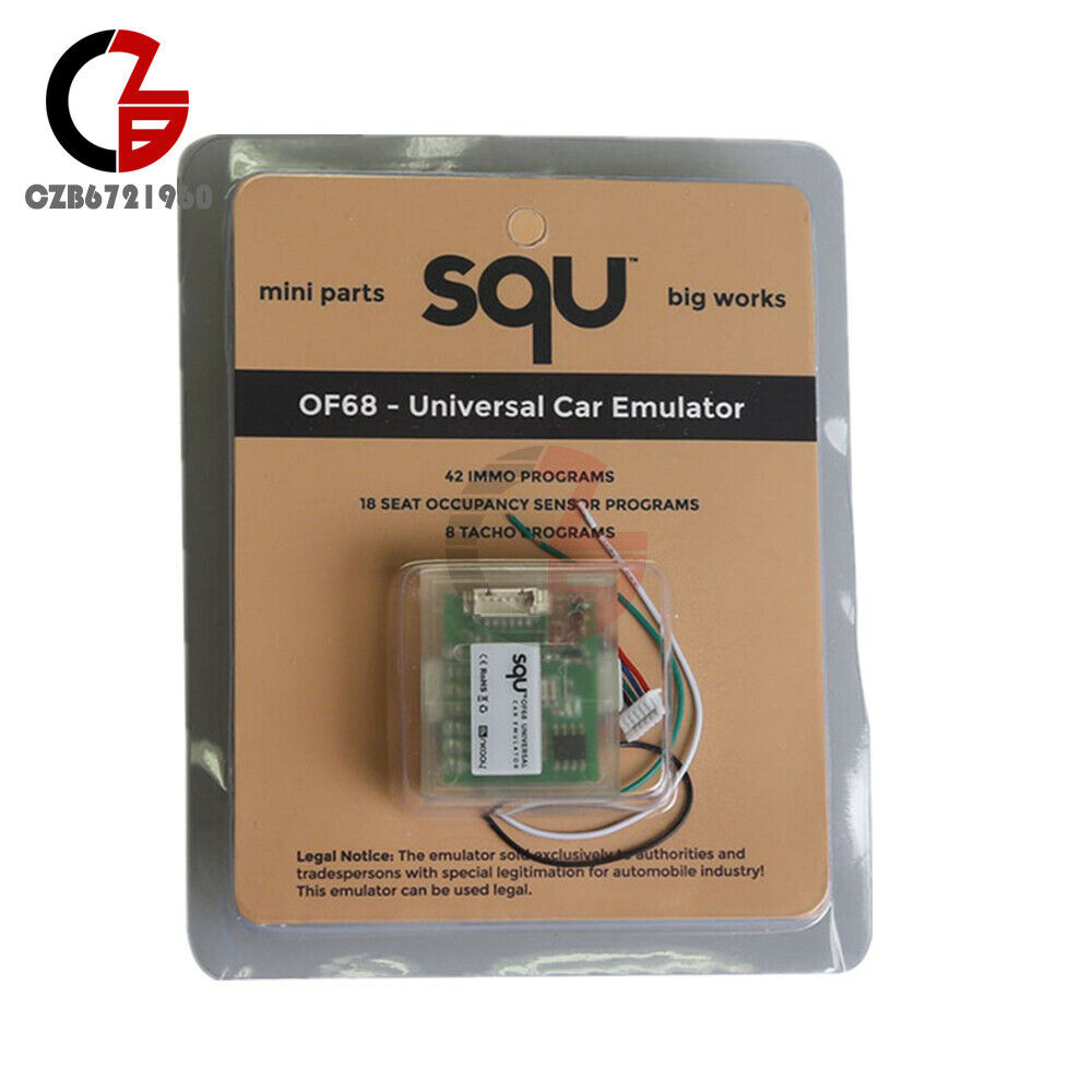2PCS Universal SQU OF68 Car Emulator Supports IMMO Seat Occupancy Sensor Module