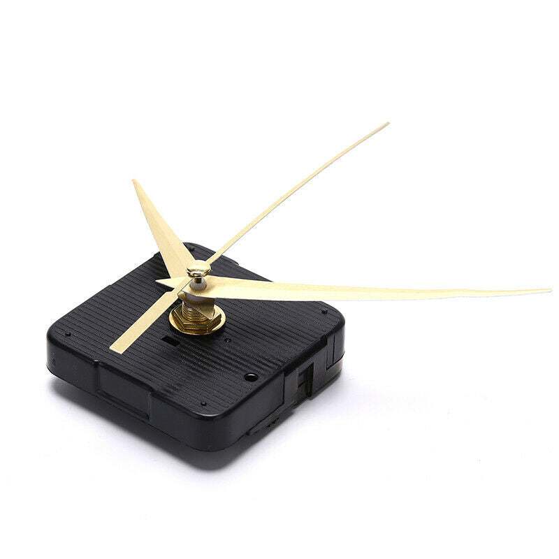 1pcs DIY Quartz Black Wall Clock Movement Mechanism Repair Parts Sile.l8