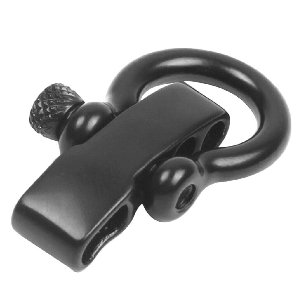 Adjustable Stainless Steel U Shaped Shackle Buckle for Paracord Survival