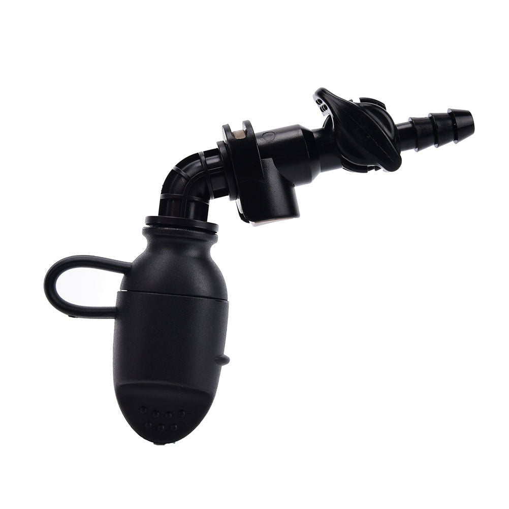 Water Bag Silicone curved Hydration Pack Suction Nozzle Bite Valve Bladde.l8