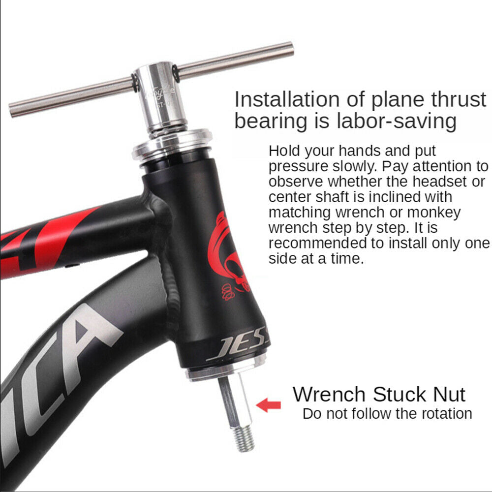 Premium Bike Bottom Bracket Tool Universal Bicycle BB Installer Cup Kit