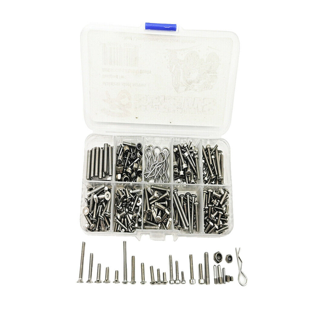 RC Crawler Screws Crawler Stainless Screw Kits RC Car Accessories Durable