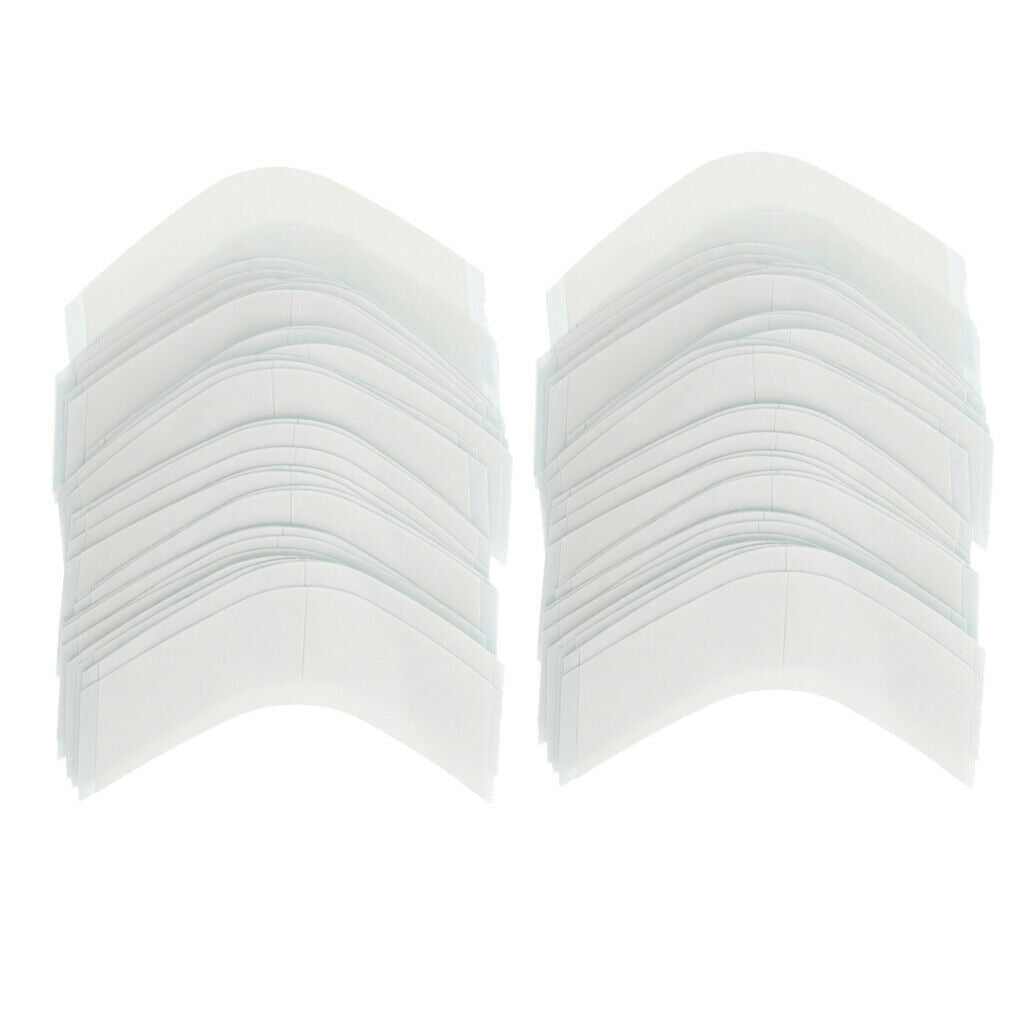 72x Double Sided Adhesive Tapes for Forehead Hair Extension Lace Toupee Wigs