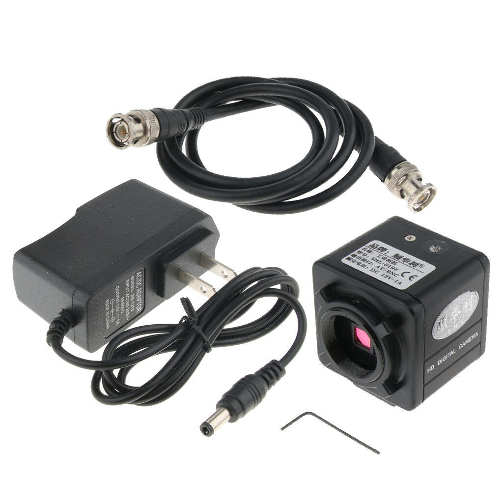MagiDeal 1200 TVL 1/3" HD Industrial Digital CCD Camera BNC/AV Color Video