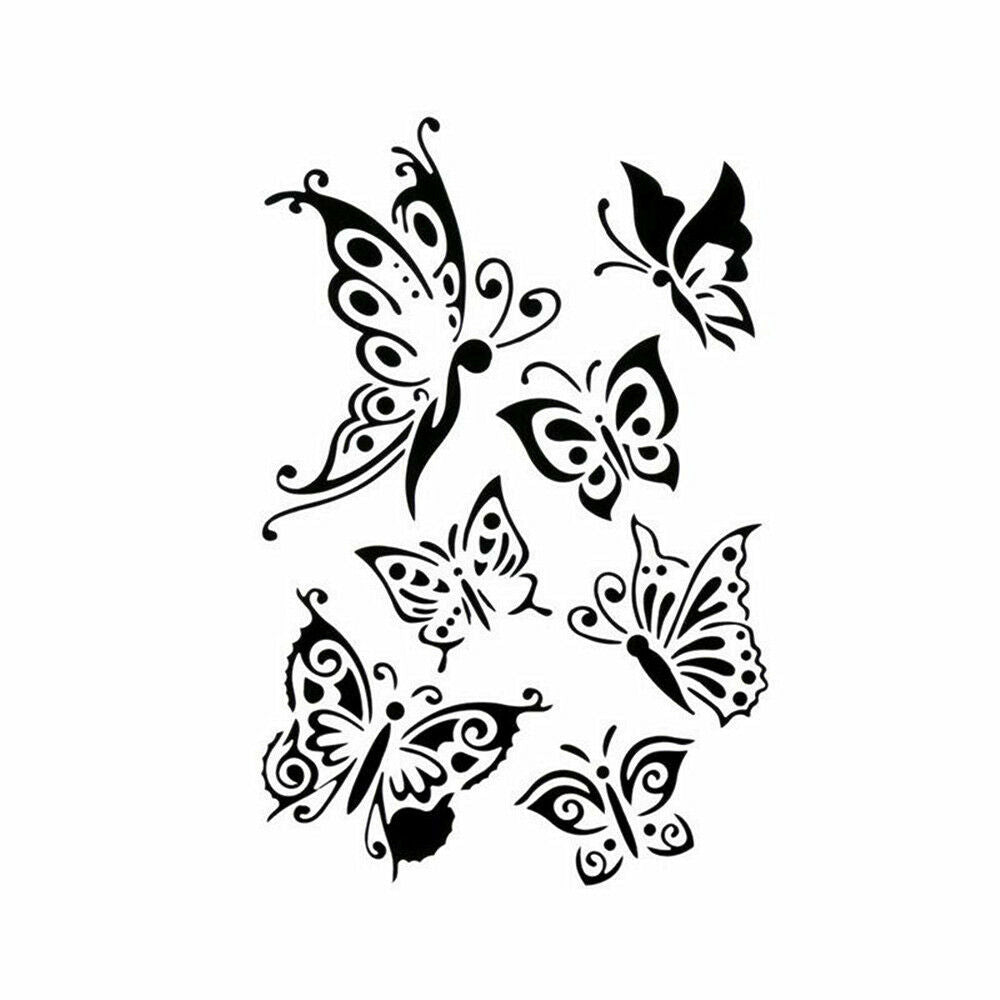 Butterfly Template Stencils DIY Scrapbooking Stamps Album Craft Painting Tool