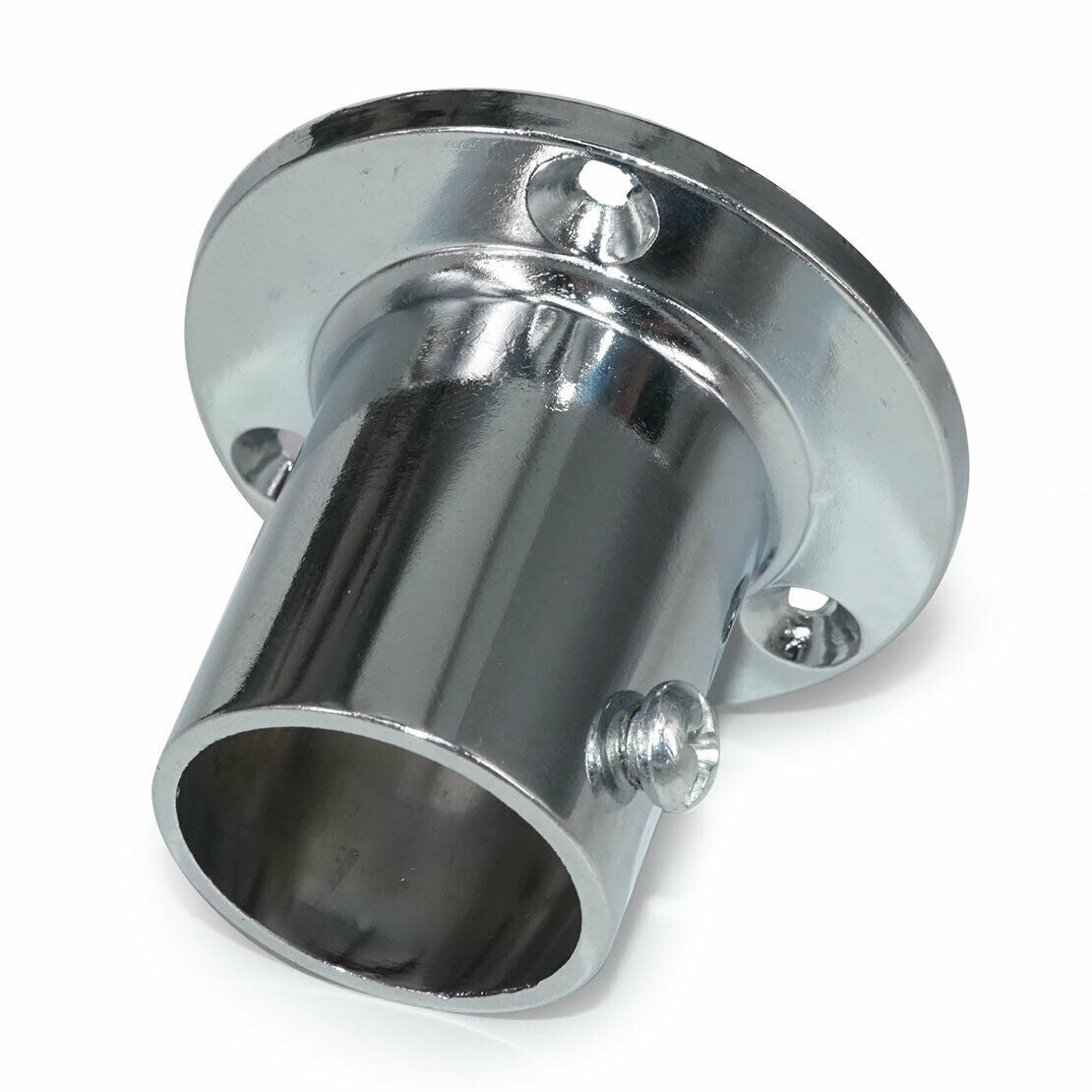 Zinc Alloy Marine Boat Hand Rail Hardware 90 Degree 1'' Round Stanchion Base An