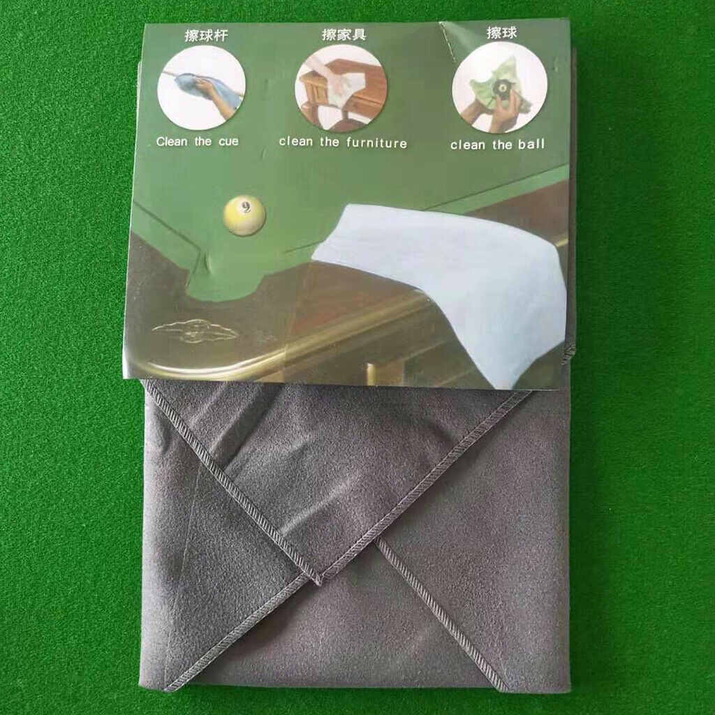Durable Soft Suede Towel Cleaning Cloth Wiper for Pool Cue Billiard Balls