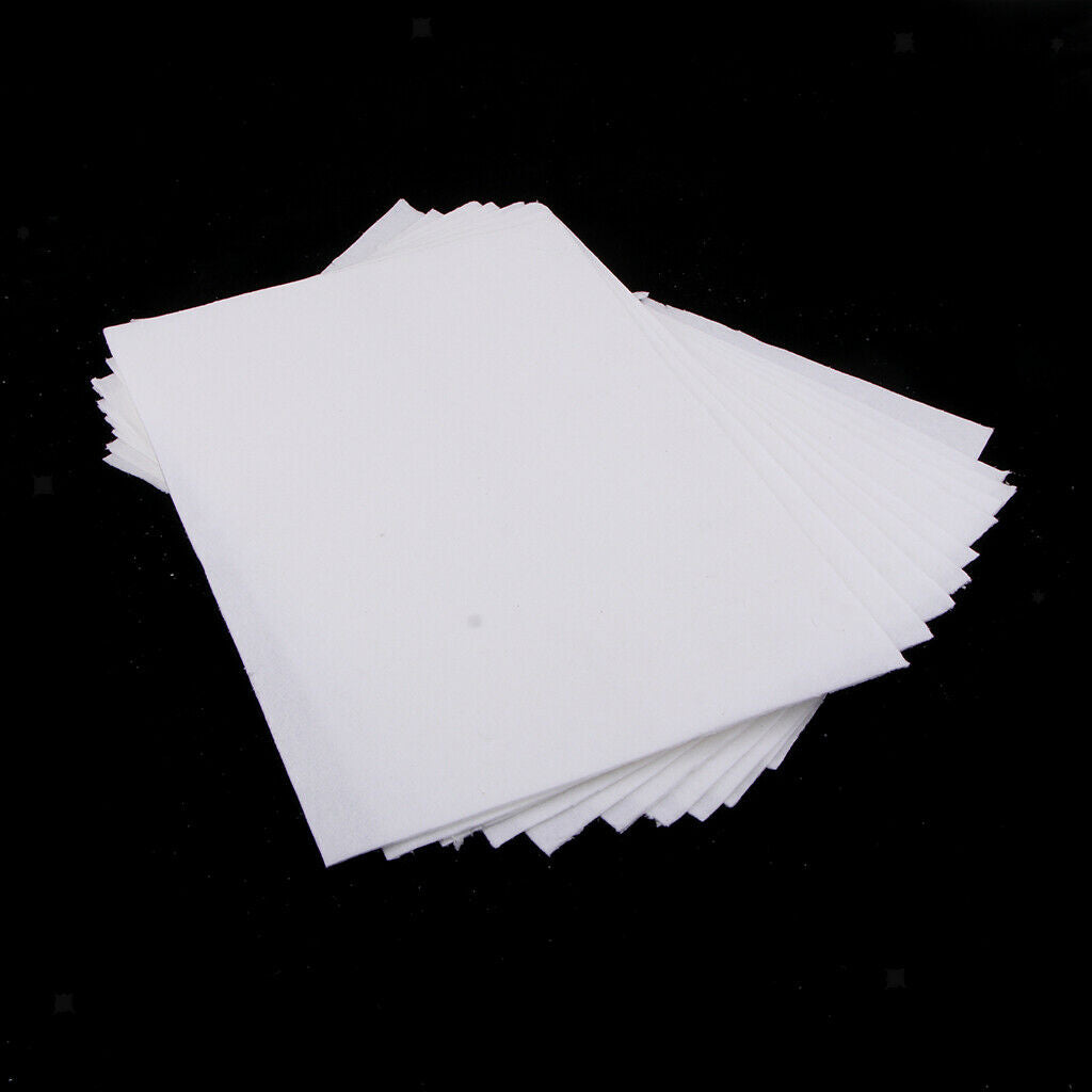 10 Sheets Ceramic Fiber Insulation Papers Square Microwave Kiln Papers Fusing