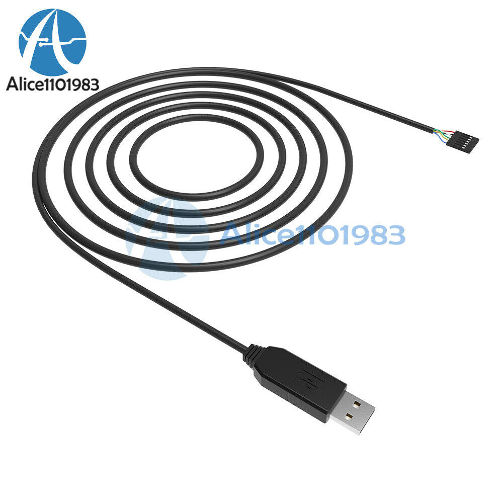 5PCS 6pin FTDI FT232RL USB to Serial adapter module TTL RS232 For Arduino Cables