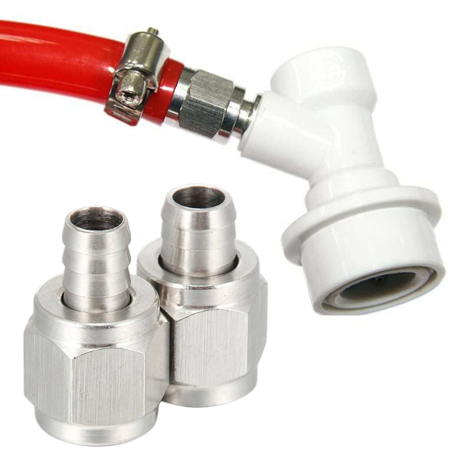 Steel Ball Lock Disconnects Kit Gas Connectors Brewing Wine Making Tools