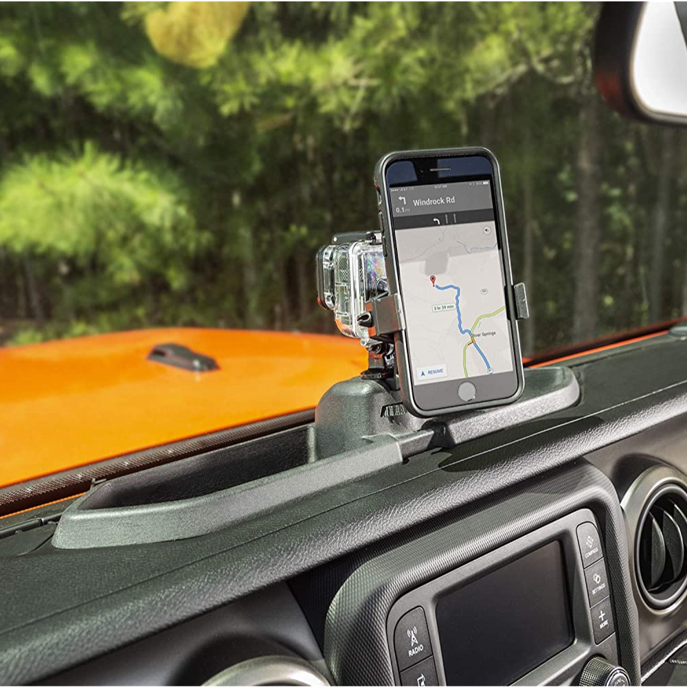 For Jeep Wrangler JL Multi-function Organizer Box+Mobile Phone Holder Accessory