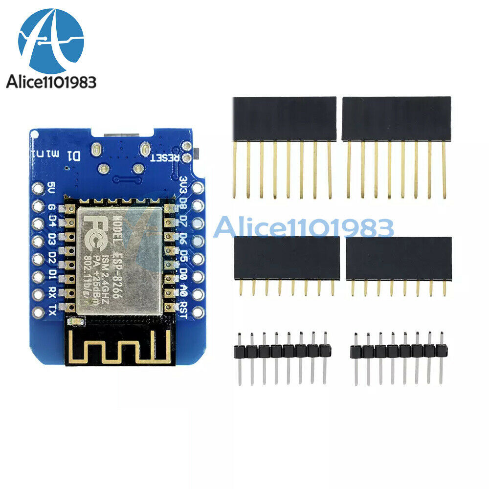 10x USB NodeMCU Lua ESP8266 ESP-12 4M Bytes WeMos D1 Mini WIFI Development Board