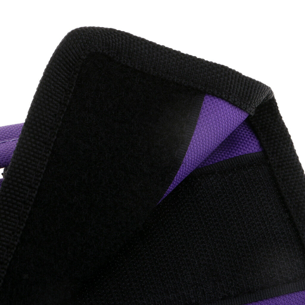 Garden Lawn Home Tool Storage Bag Pouch Tote for Kneeler with Handle Purple