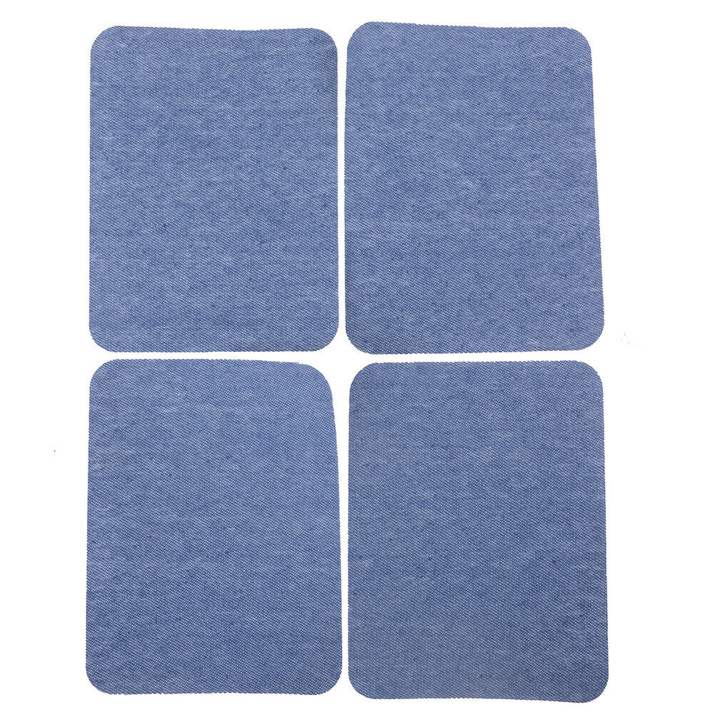 12pcs Jeans Patch Iron On Patches Repair Patchwork For Clothes Stickers S.l8