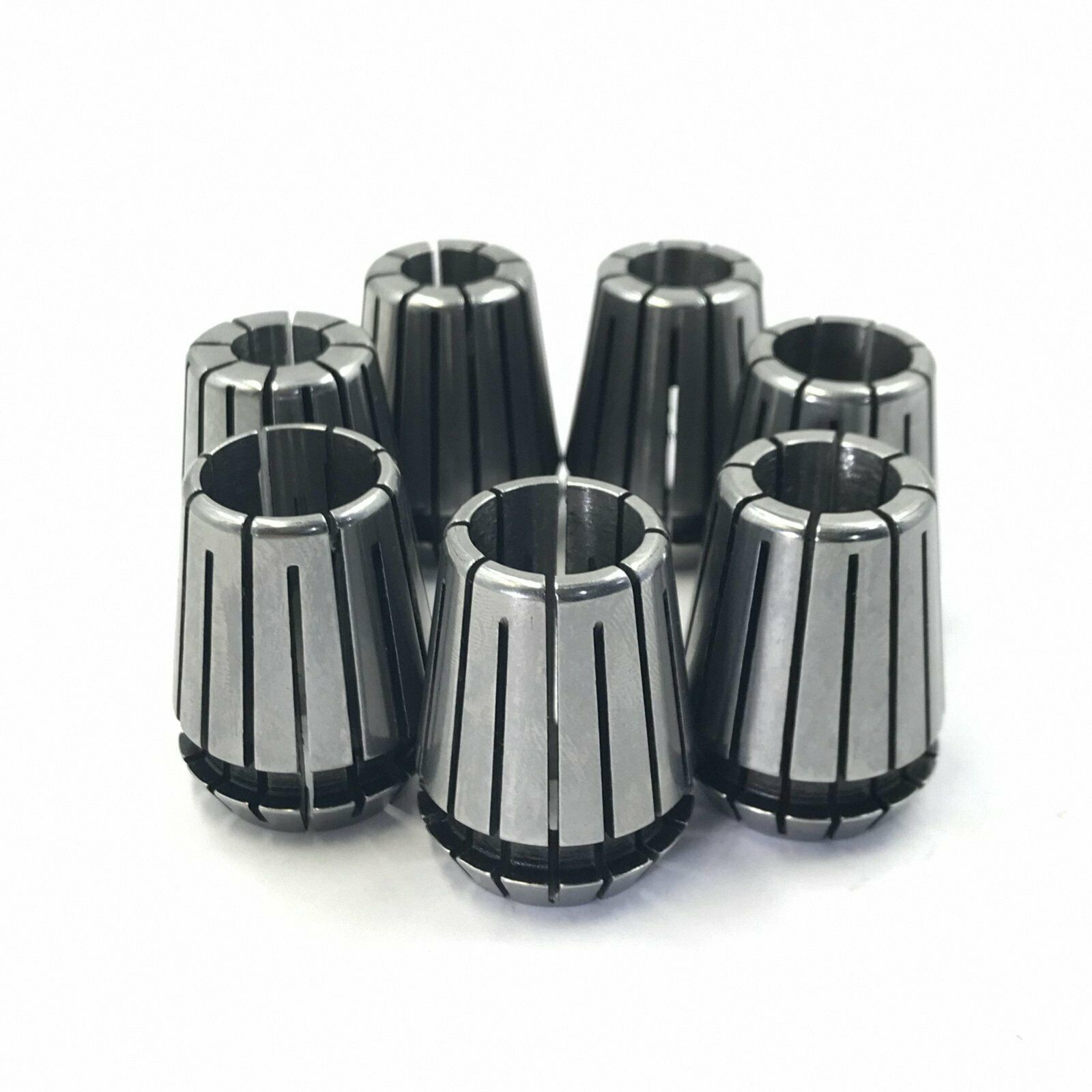 7pcs ER8 Precision Spring Collet Set 2, 2.5, 3, 3.5, 4, 4.5, 5mm [M1]