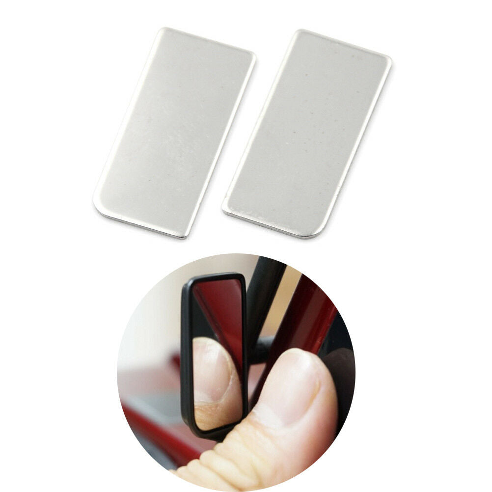 2pcs Rearview Mirror Simulation Lens For 1:10  Truck PartsJ.l8