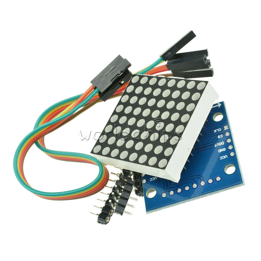 2PCS MAX7219 Dot matrix Control Display Microcontroller Module Kit for Arduino