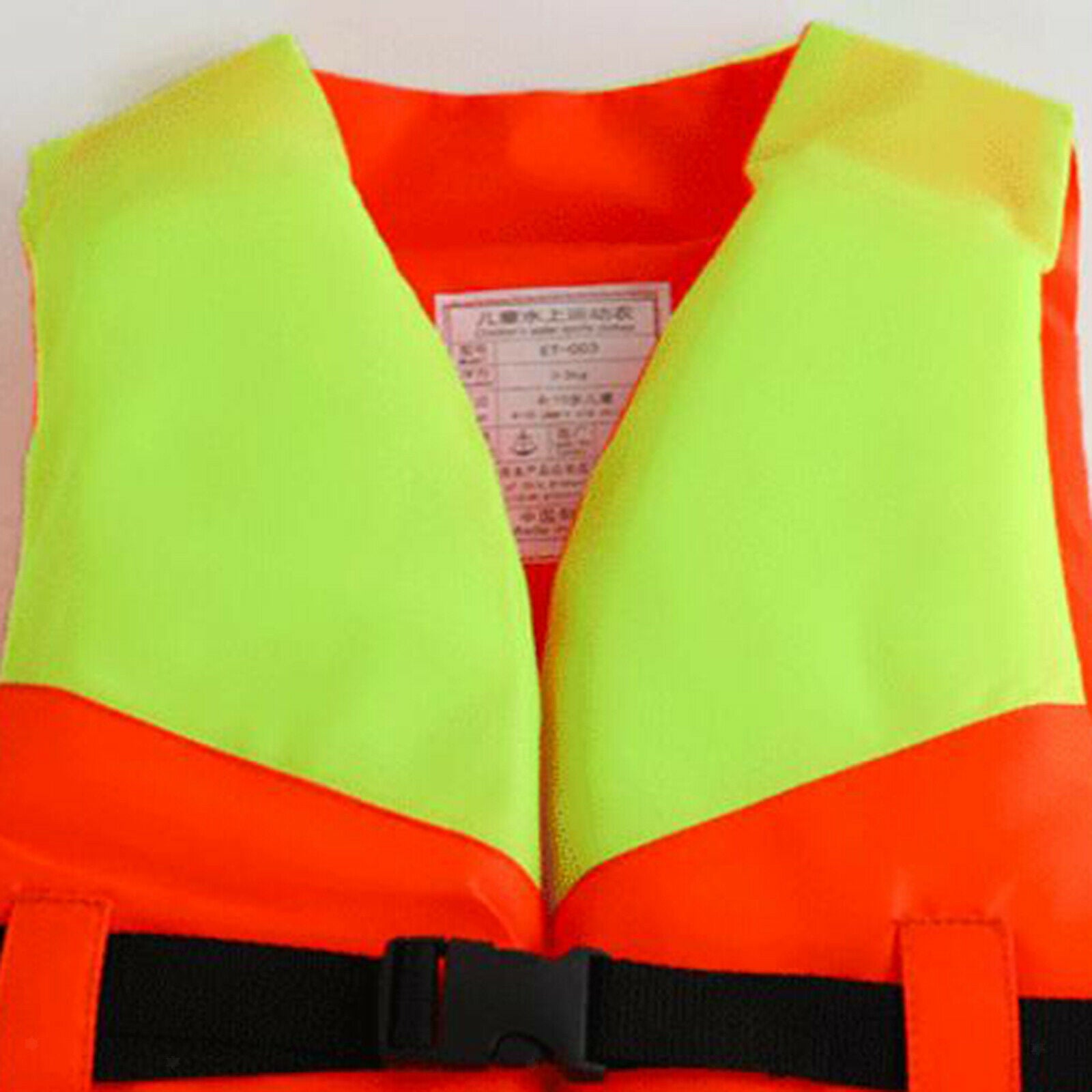 Kids Swim Vest Life Jacket Ski Boating Swimming Safety Strap Age 4-10 Years