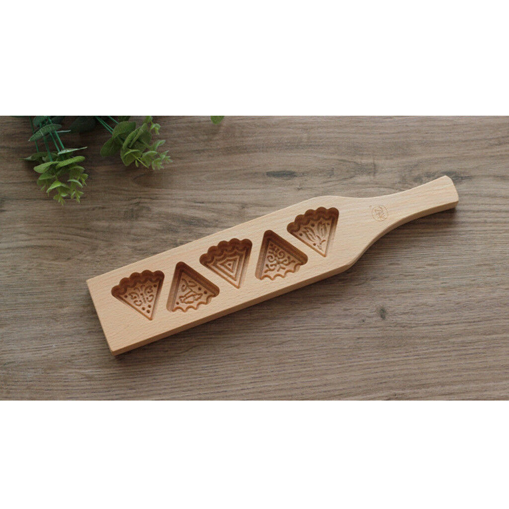 Chinese Mooncake Mold Wooden Cake Molds for Cookies Soap Making Flower