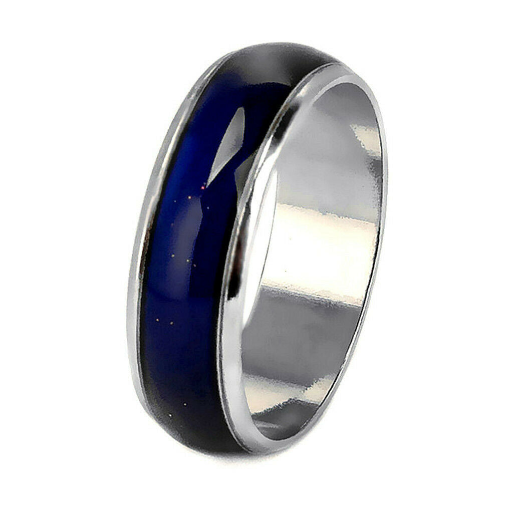 5pcs Mix Size Mood Ring Changes Color From Temperature Wedding Ring