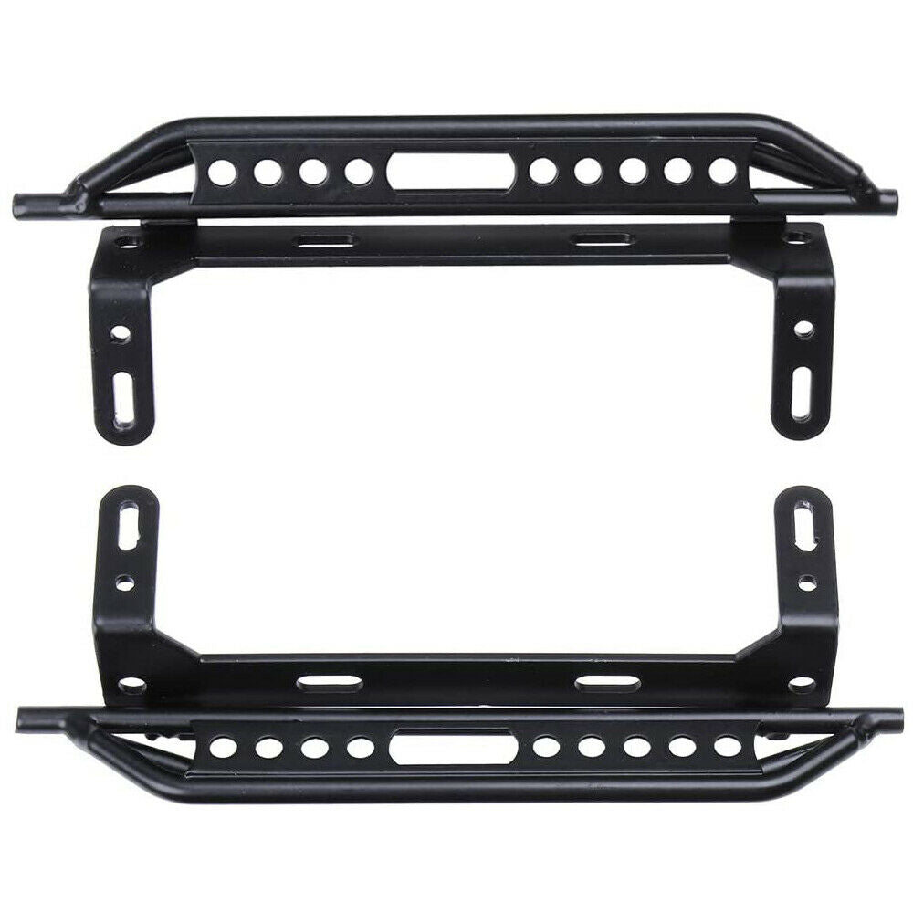 1 Pair Metal Pedal Side Foot Plate for 1/10 RC Traxxas TRX-4 Crawler