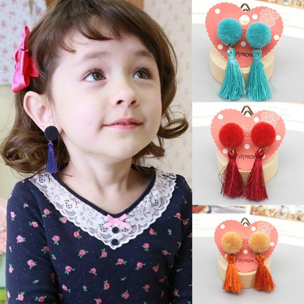Set of 50 Ear Clips Base No Piercing Earrings Base for Children Girls DIY