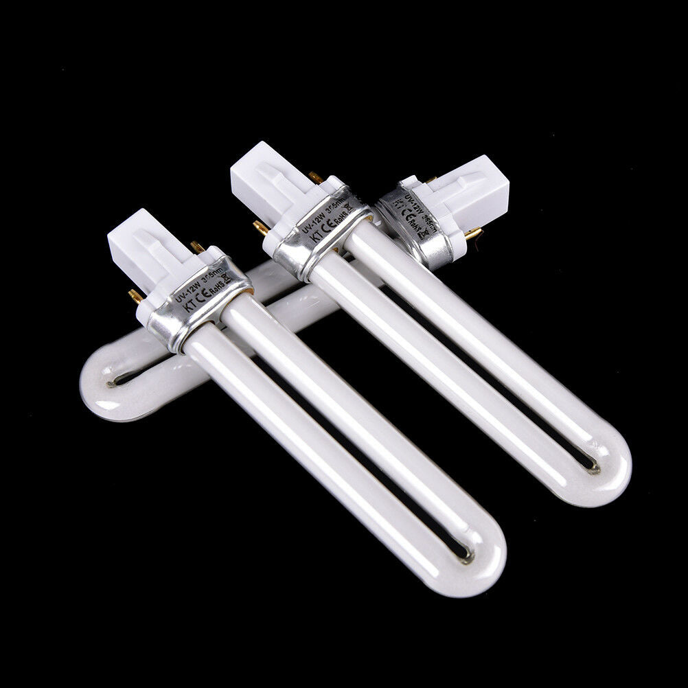 12W UV Nail Art Lamp Tube Light Bulbs Gel Dryer Replacement Curing Make U.l8