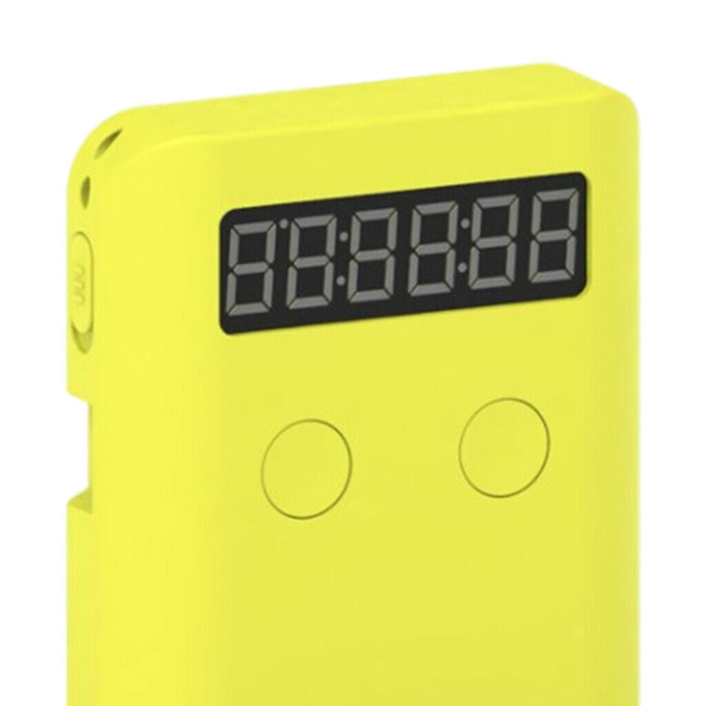 Timer Innovative Kids Toys High Speed Timer for Competition Yellow