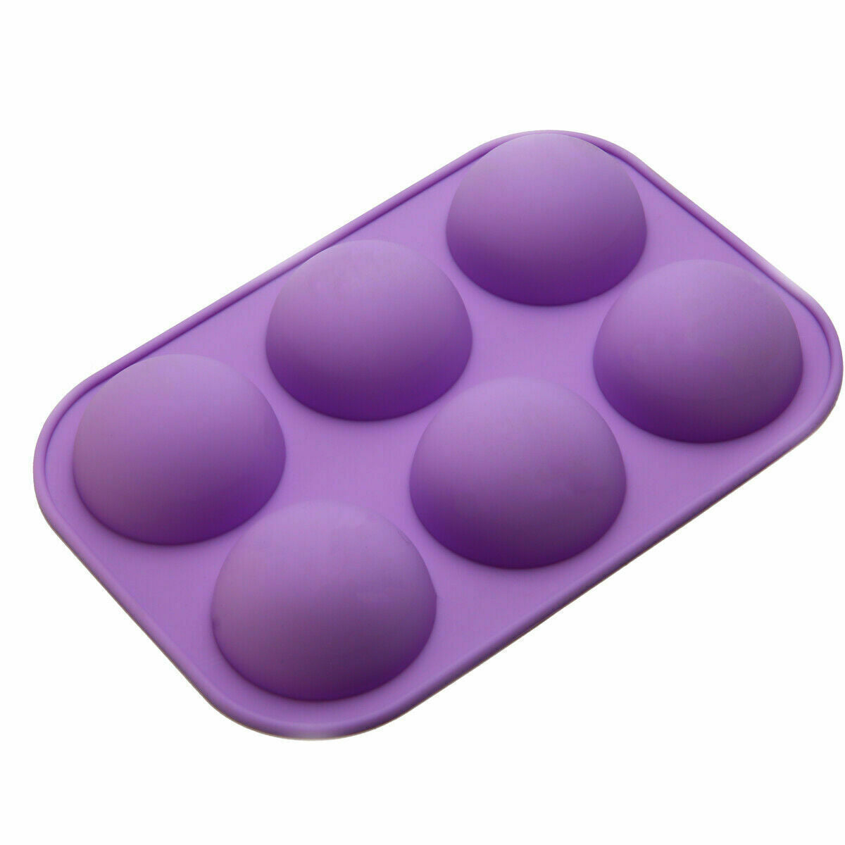 Home Use Silicone Half Ball Mould Chocolate Cake Muffin Baking Mold Bakeware