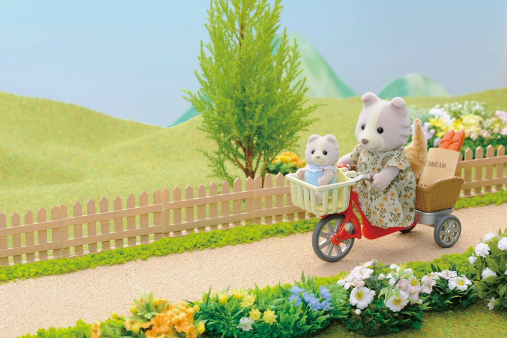 Sylvanian Families Ready To Play 4281 Cycling With Mother /3+ Brand New In Box