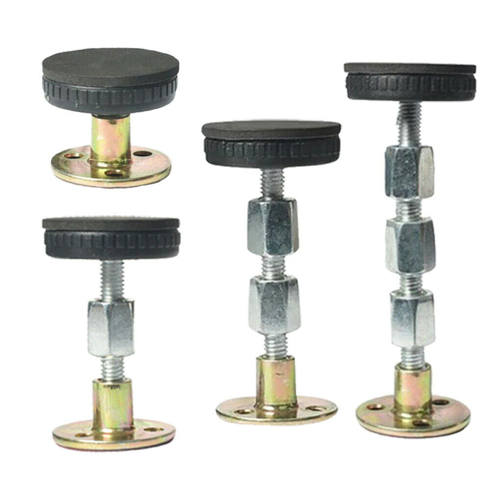 3x Bedside Thread Bed Frames Tool Bed Headboards Telescopic Support for Wall